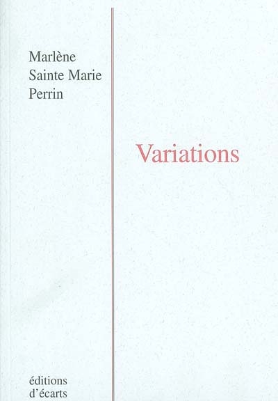 Variations : poèmes