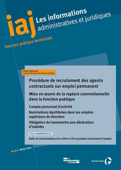 Informations administratives et juridiques, n° 2 (2020)