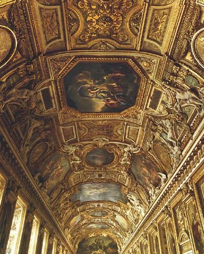 La galerie d'Apollon au palais du Louvre