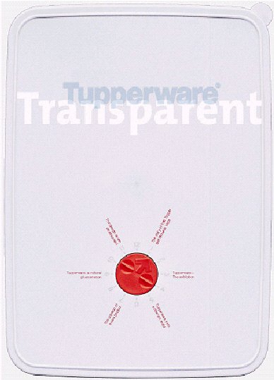 Tupperware transparent