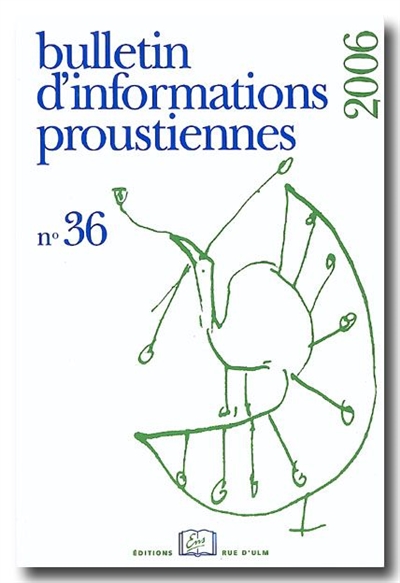 bulletin d'informations proustiennes, n° 36