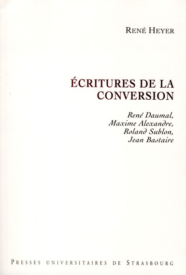 Ecritures de la conversion...