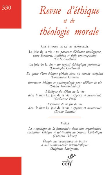 Revue d'éthique et de...