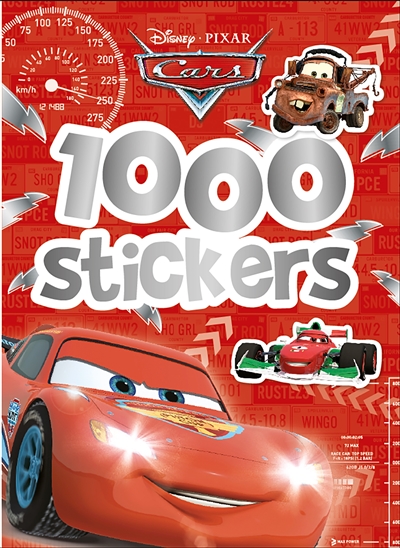 1.000 stickers Cars