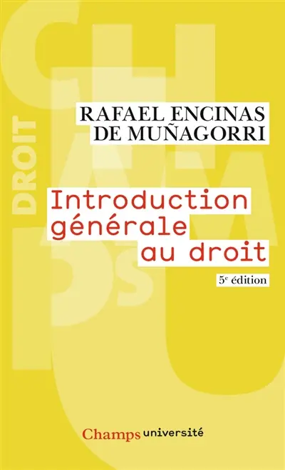 Introduction générale au droit