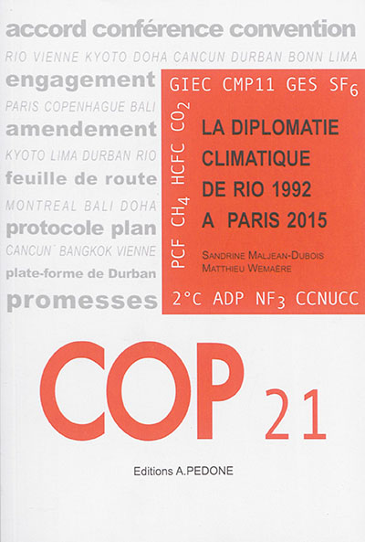 COP 21 ? : la diplomatie climatique de Rio (1992) à Paris (2015)