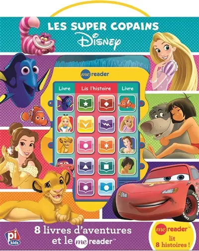 Disney best friends : 8 livres d'aventures et le me reader