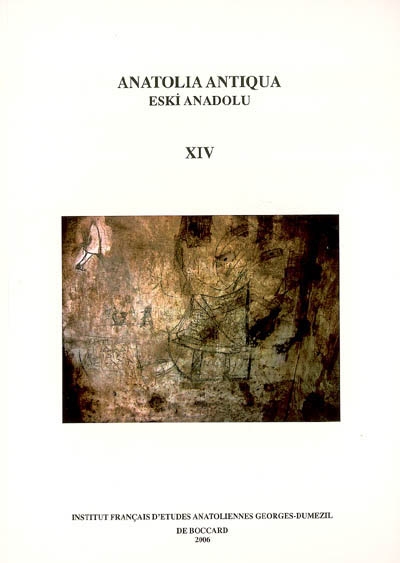 Anatolia antiqua = Eski Anadolu, n° 14