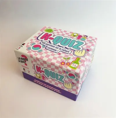 La boîte K-quiz : 400 questions sur la culture coréenne !