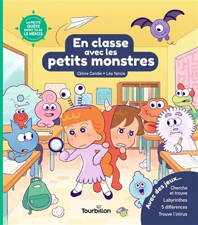 En classe avec les petits monstres