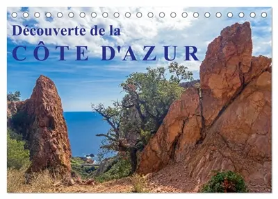 Découverte de la Côte d'Azur (Calendrier de bureau 2026 DIN A5 vertical), CALVENDO calendrier mensuel : Découvrez la Côte d'Azur, un paradis ensoleillé où luxe, plages de rêve et paysages spectaculaires vous attendent