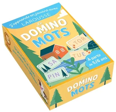 Le Domino-mots : J'apprends en jouant avec Larousse Le Domino-mots : J'apprends en jouant avec Larousse