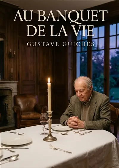 Au banquet de la vie : Les souvenirs d'un homme au crépuscule de sa vie, partagé entre regrets et espoirs, dans un récit introspectif et touchant.