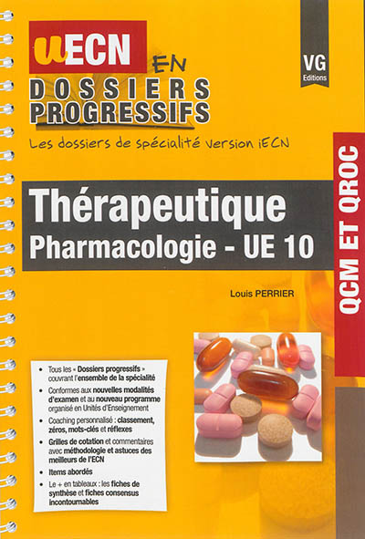 Thérapeutique : pharmacologie-UE 10