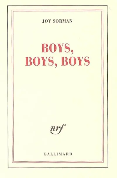 Boys, boys, boys
