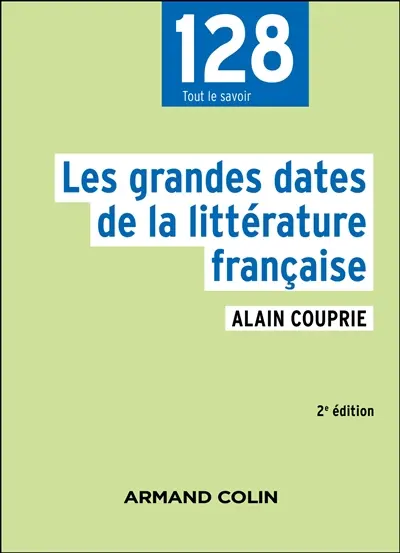 Les grandes dates de la littérature française