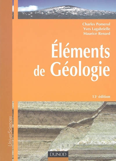 Eléments de géologie : cours