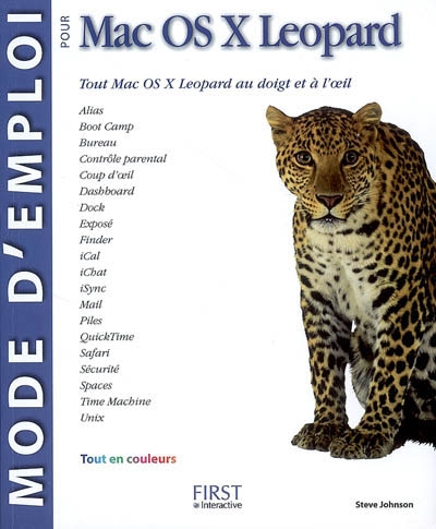 Mode d'emploi pour Mac OS X Leopard