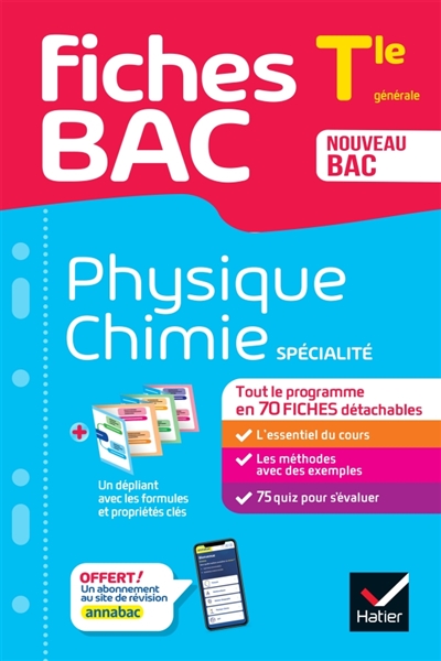 Physique chimie spécialité,...