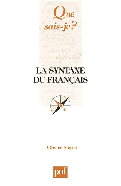 La syntaxe du français