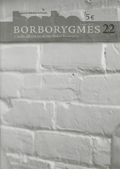 Borborygmes, n° 22