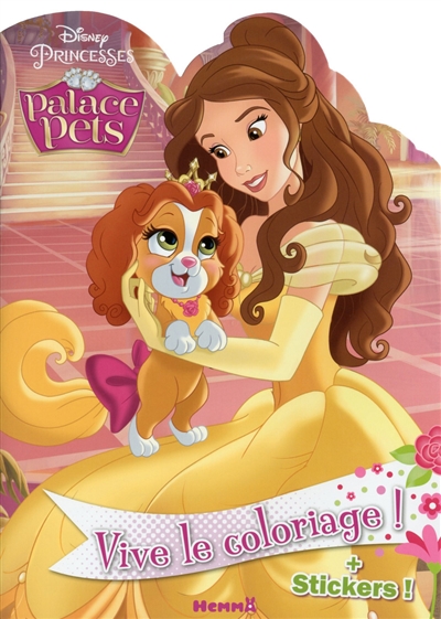 Palace Pets : vive le coloriage ! Belle : + stickers