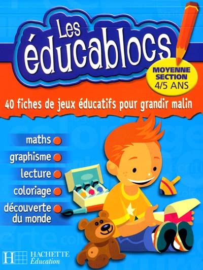 Des jeux éducatifs, 4-5 ans - Librairie Mollat Bordeaux