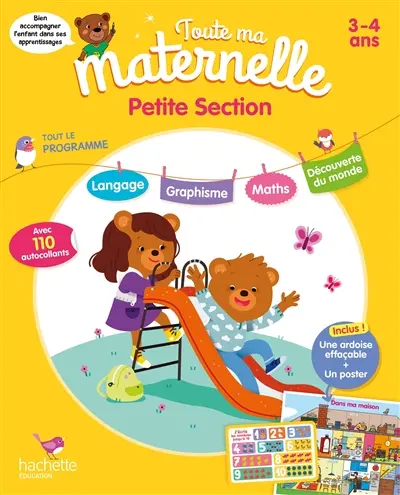 Toute ma maternelle, petite section, 3-4 ans : tout le programme