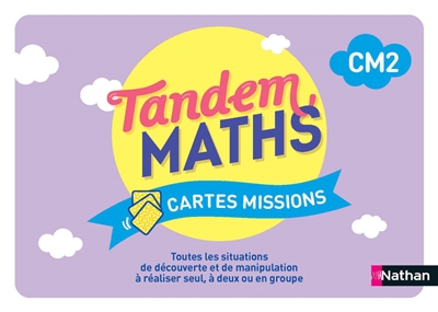 Tandem, maths CM2 : cartes...