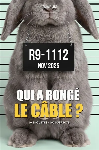 ANIMALIBI : Qui a rongé le câble ? : Casse-tête en couleur pour amateurs de lapins. 100 suspects craquants, 10 énigmes, un seul...