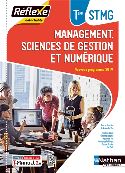 Management, sciences de gestion et numérique terminale STMG : nouveau programme 2019