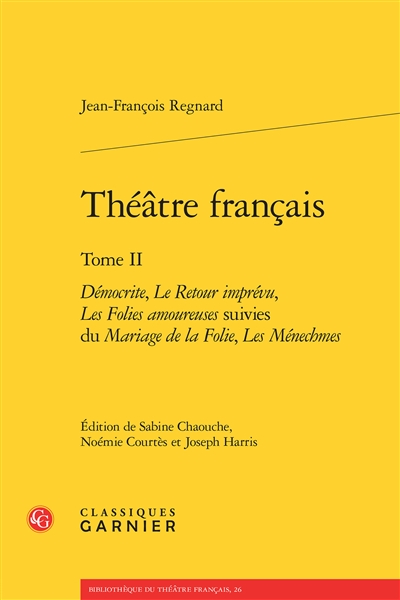 Théâtre français. Vol. 2