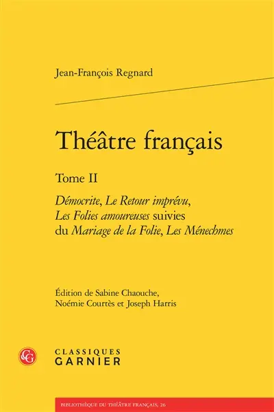 Théâtre français. Vol. 2