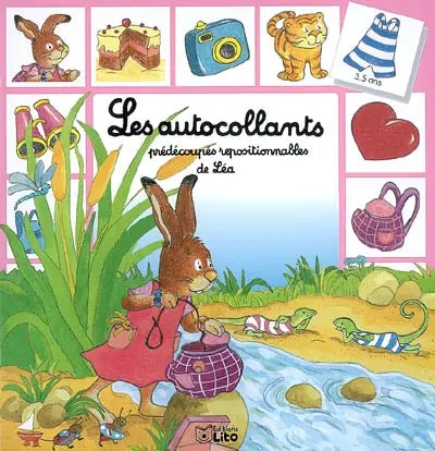 Léa l'exploratrice, joue à la jungle ! : les autocollants prédécoupés repositionnables de Léa