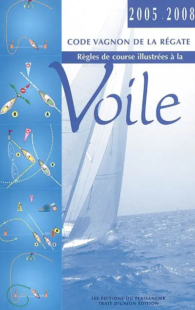 Le code Vagnon de la régate : règles internationales illustrées de course à la voile valables dès le 1er janvier 2005 : plus de 100 illustrations pour mémoriser facilement les règles de course