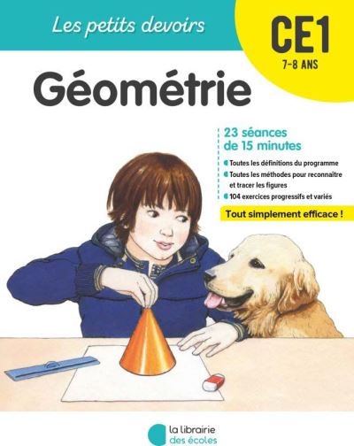 Géométrie CE1, 7-8 ans : 23 séances de 15 minutes