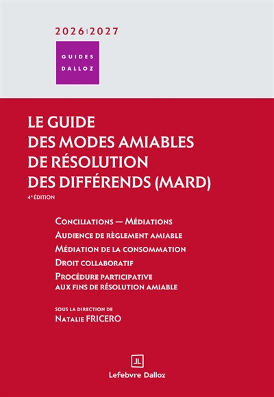 Le guide des modes amiables...