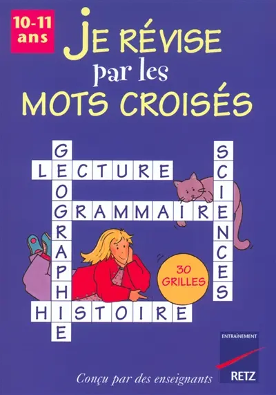 Je révise par les mots croisés 10-11 ans