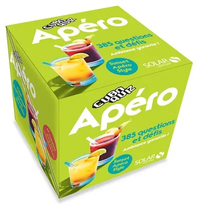 Cuboquiz apéro : 385 questions et défis