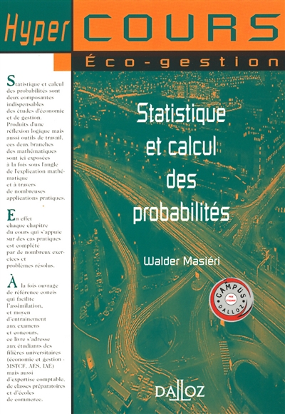 Statistique et calcul des probabilités : cours et travaux pratiques