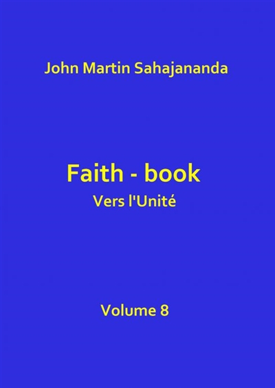 Faith-book Vers l'Unité...