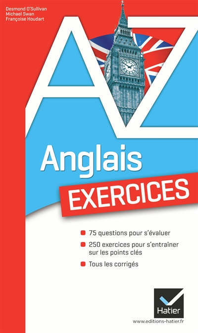 Anglais A-Z : les exercices