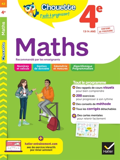 Maths 4e, 13-14 ans :...