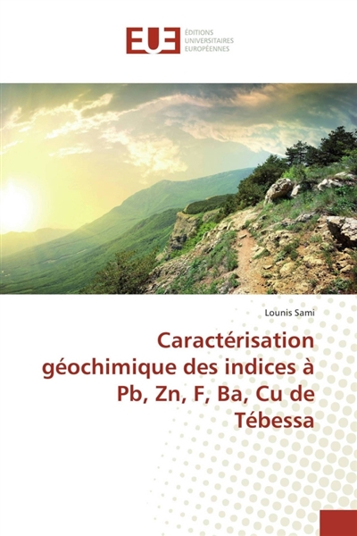 Caractérisation géochimique...