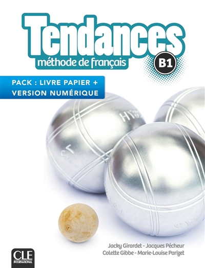 Tendances, méthode de français, B1 : pack livre papier + version numérique
