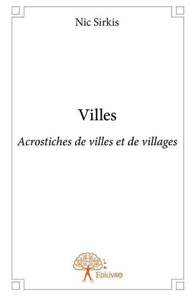 Villes : Acrostiches de...