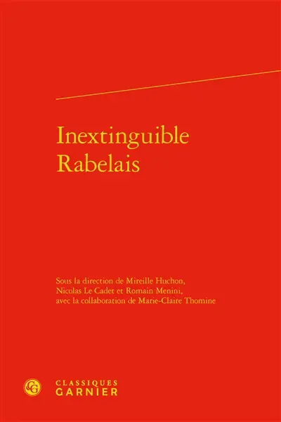 Inextinguible Rabelais