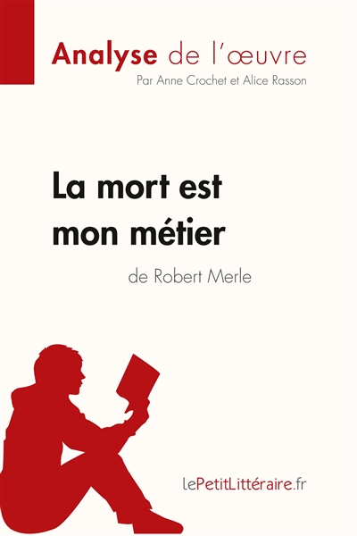 La mort est mon métier de...