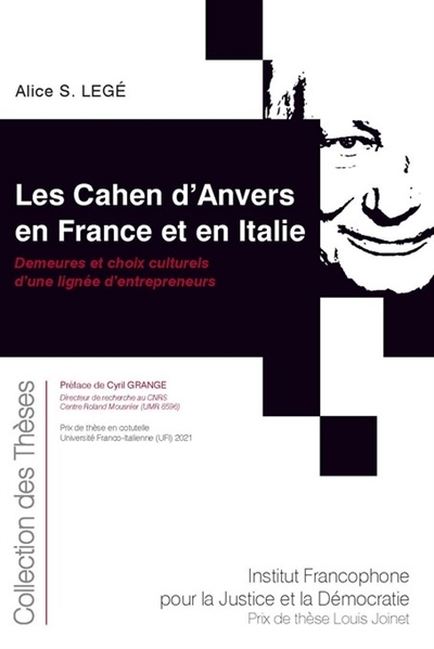 Les Cahen d'Anvers en France et en Italie : demeures et choix culturels d'une lignée d'entrepreneurs