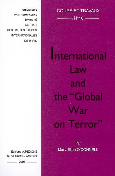 International law and the Global war on terror